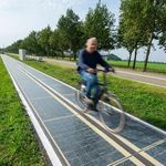 Holandskí cyklisti využívajú nové solárne cyklotrasy